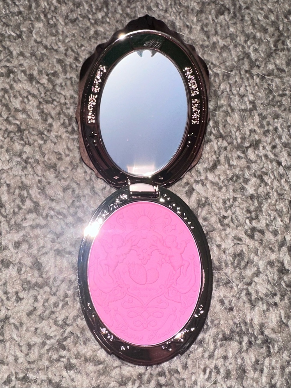 Violet Strawberry Rococo Embossed Blush (#G02) - Picture 6 of 15